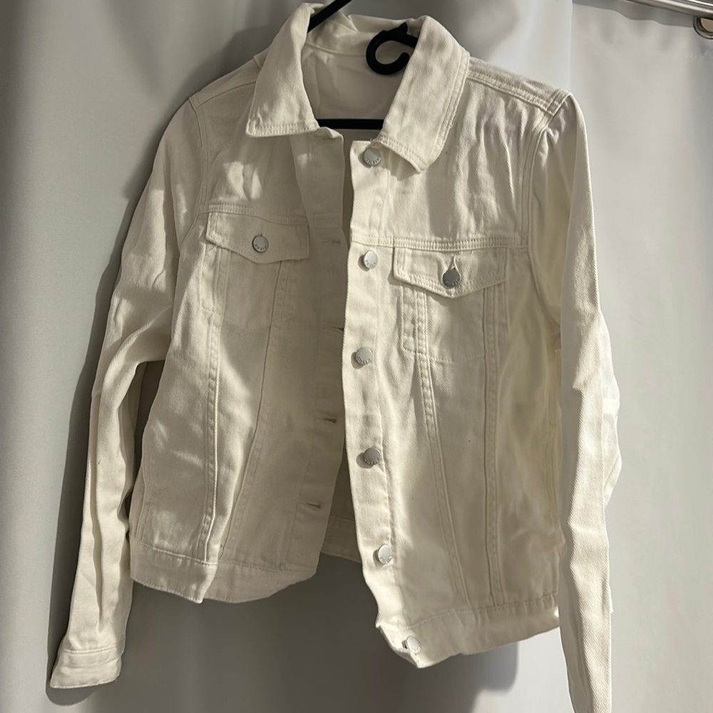 White Demin Jacket